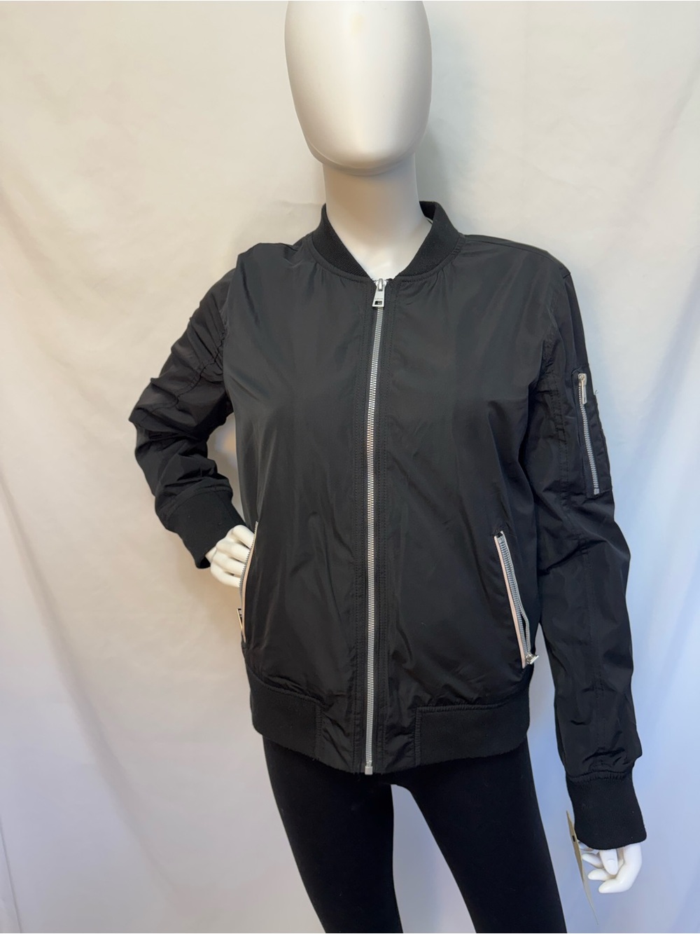 Levi Strauss & Co Black Bomber Jacket